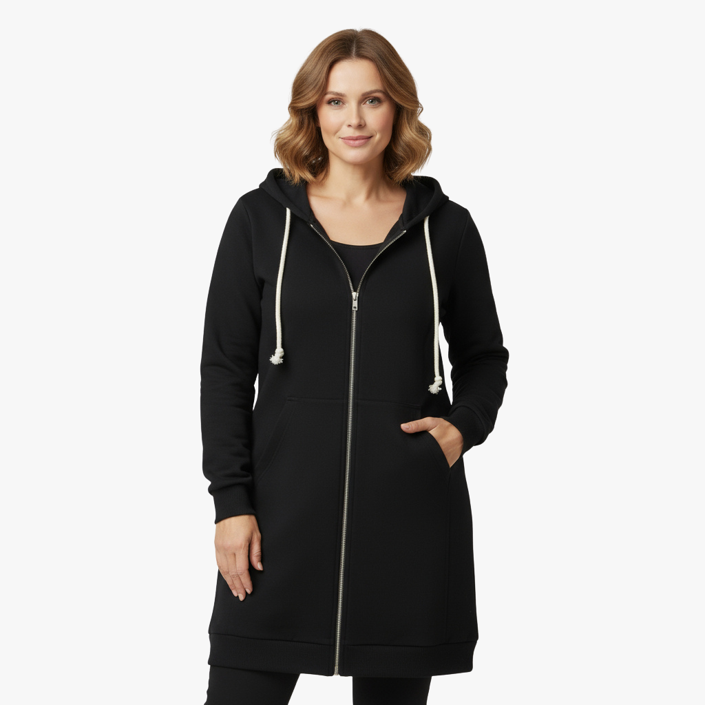 Długa Bluza z Kapturem Dla Kobiet – Komfort, Styl i Nowoczesny Design