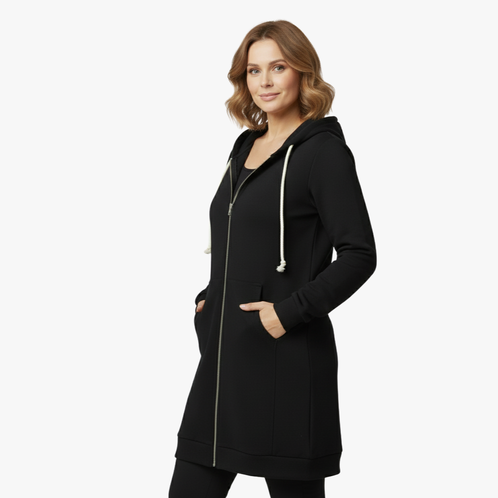 Długa Bluza z Kapturem Dla Kobiet – Komfort, Styl i Nowoczesny Design